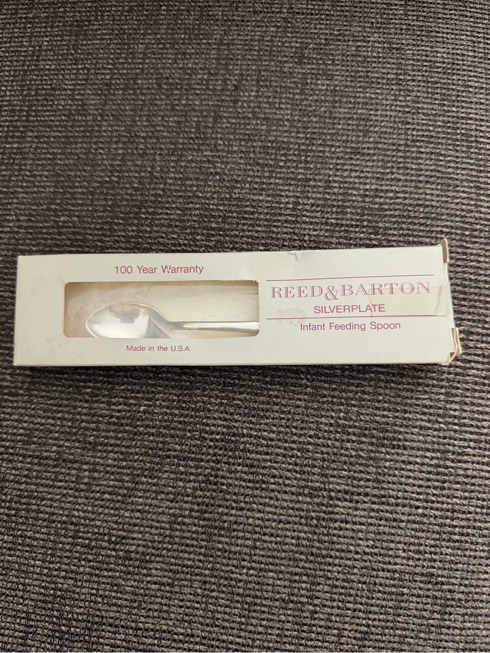 Reed & Barton Silverplate Infant Feeding Spoon - Vintage